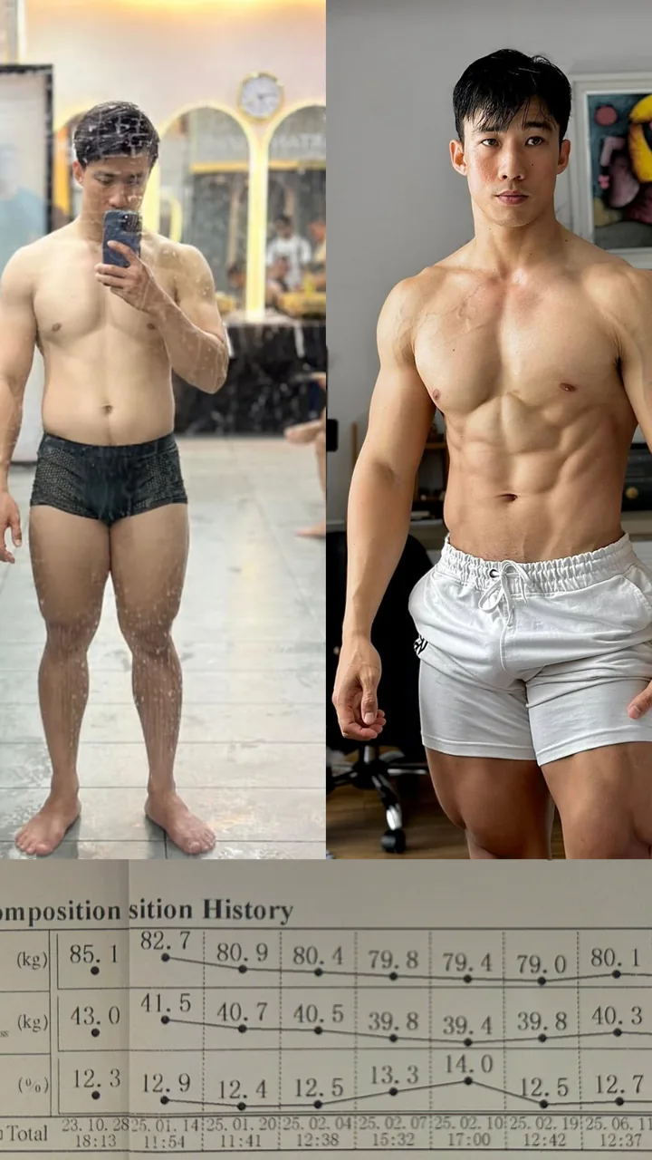 Minh Sang thay đổi hình thể tại Spartan Fitness