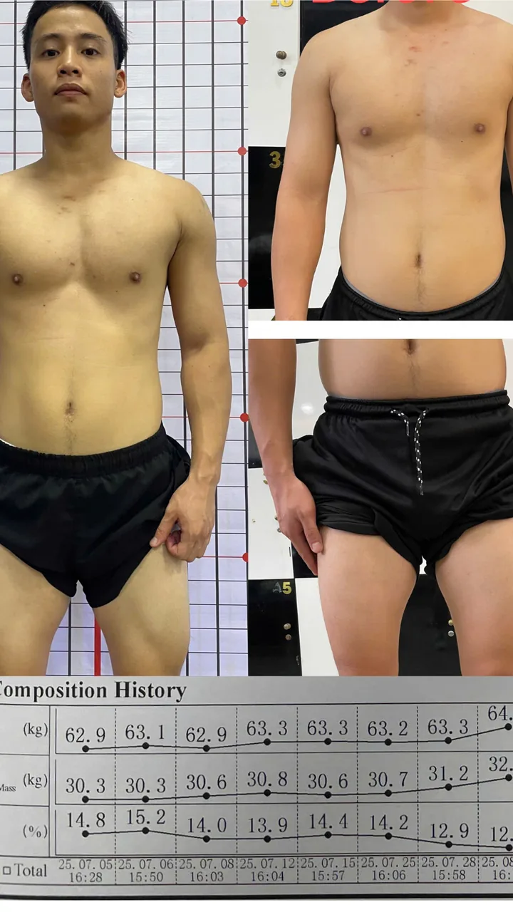 Sỹ Phúc thay đổi hình thể tại Spartan Fitness