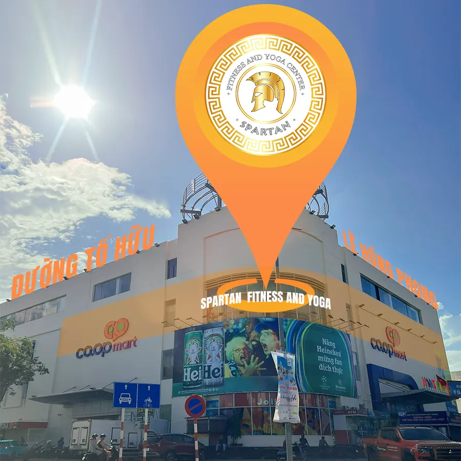 Khu vực check-in Spartan Fitness & Yoga Center Nha Trang
