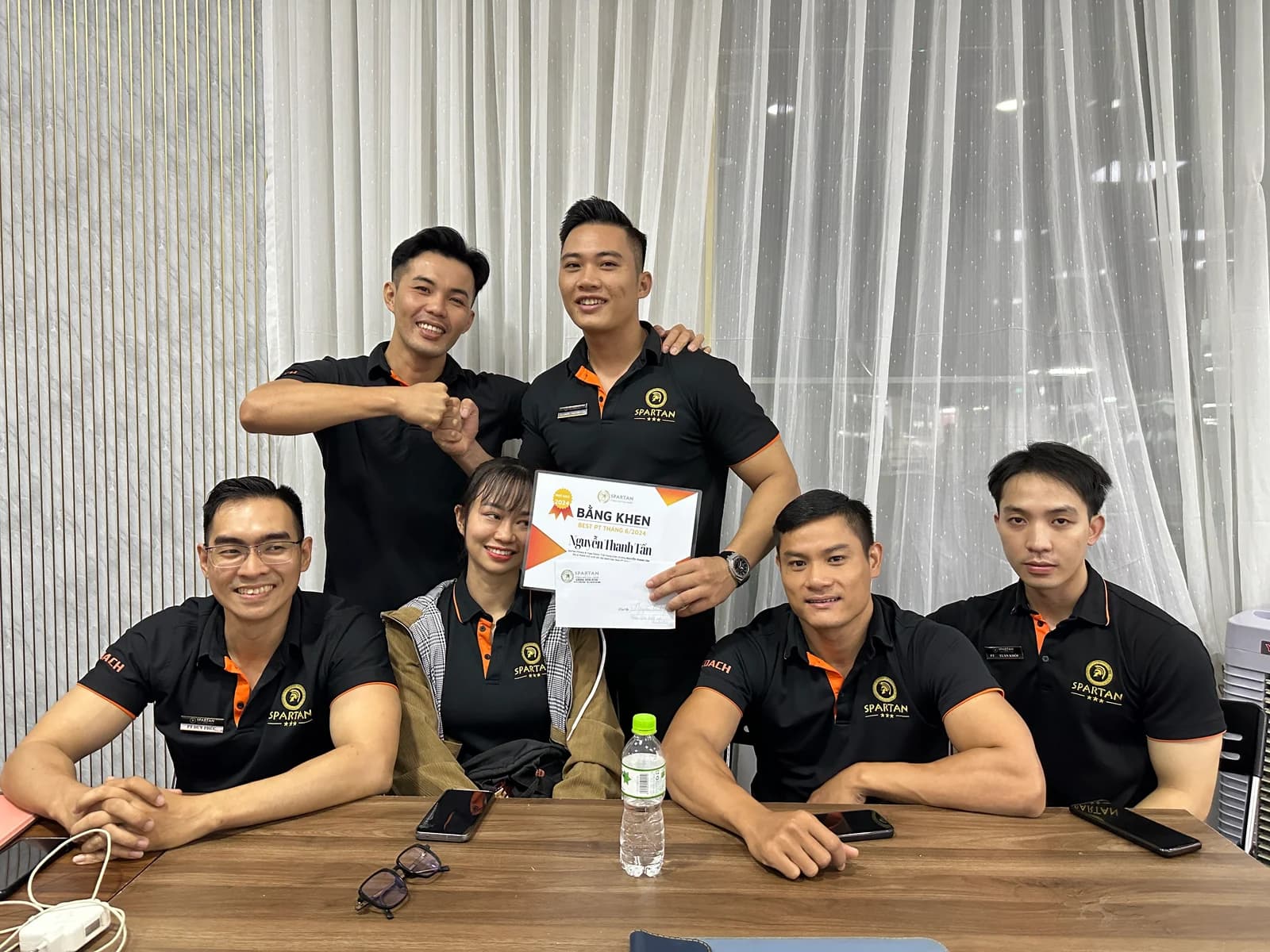 Bằng cấp đội ngũ Spartan tại Spartan Fitness Nha Trang