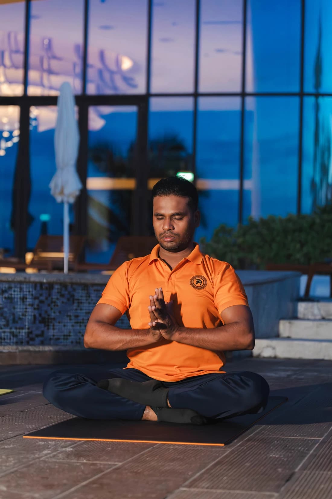 Thầy Amit giáo viên Yoga Ấn Độ tại Spartan Fitness & Yoga Nha Trang